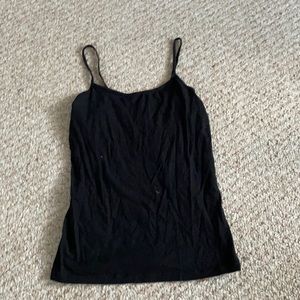 women’s black cami